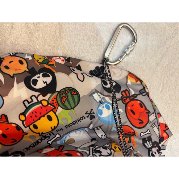 Tokidoki for LeSportsac Small Weekender Duffel Bag Inferno Rare Retired NWOT - Picture 6 of 10